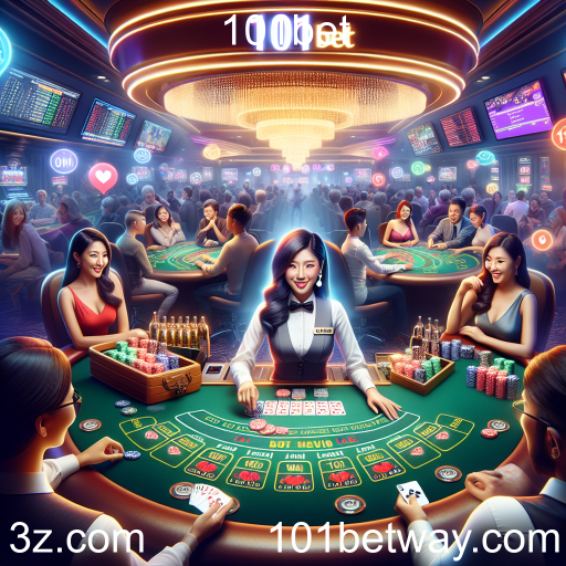 Experiência de Cassino Ao Vivo na 101bet